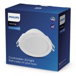 Įleidžiama LED panelė Philips Meson apvali 5,5W 4000K pigiau
