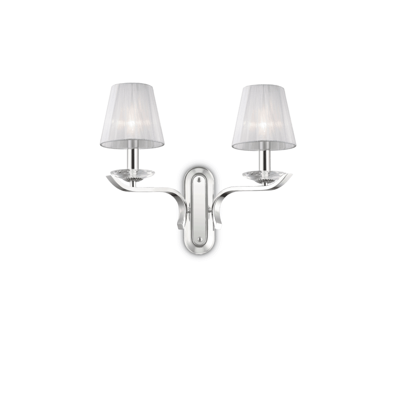 Šviestuvas sieninis PEGASO AP2 WHITE IDEAL LUX 059211