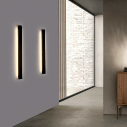 SIENINIS LED ŠVIESTUVAS FOSCA 30W L90 JUODAS internetu