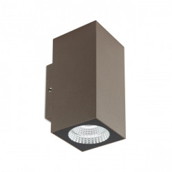 SIENINIS LED šviestuvas QUAD 2 RUDAS