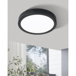PAVIRŠINĖ LED PANELĖ FUEVA black 10.5W 4000K