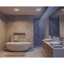 LUBINIS LED ŠVIESTUVAS OJA 42 19W 3000K | 4000K JUODAS IP54 kaina