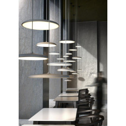 PAKABINAMAS LED šviestuvas ARTIST 24W D40 RUSVAS kaina