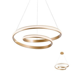 Pakabinamas LED šviestuvas Torsion D55 BRONZOS SPALVOS
