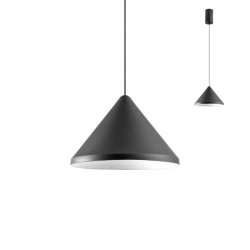 Pakabinamas LED šviestuvas Eiko JUODAS D24