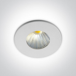 ĮLEIDŽIAMAS LED ŠVIESTUVAS COB 10103B/W/C 3W 4000K BALTAS