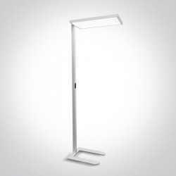 Pastatomas LED šviestuvas UGR19 60W dimeriuojamas 2/W/C BALTAS