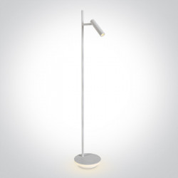 Pastatomas LED šviestuvas su šviečiančiu pagrindu 2B/W/W
