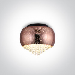 LUBINIS ŠVIESTUVAS COPPER GLASS 62170A D28 VARIO SPALVOS