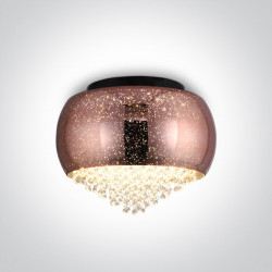 LUBINIS ŠVIESTUVAS COPPER GLASS 62170B D40 VARIO SPALVOS