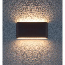 SIENINIS LED ŠVIESTUVAS KLIPPE 13W TAMSIAI PILKAS kaina
