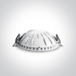 ĮLEIDŽIAMAS LED ŠVIESTUVAS DOME 10116FD/W/BS BALTAS | ŽALVARIO SPALVOS kaina