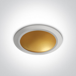 ĮLEIDŽIAMAS LED ŠVIESTUVAS DOME 10116FD/W/BS BALTAS | ŽALVARIO SPALVOS