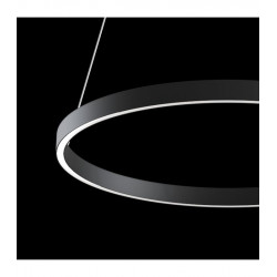 PAKABINAMAS LED ŠVIESTUVAS RIM 1 37W D60 4000K JUODAS pigiau