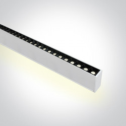Linijinis LED šviestuvas Linear Profile 40W+20W Uplight 3000K BALTAS
