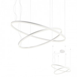 Pakabinamas LED šviestuvas ORBIT BALTAS 2 dimeriuojamas DALI CCT