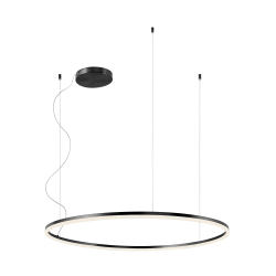 Pakabinamas LED šviestuvas orbit D100 JUODAS dimeriuojamas TRIAC CCT