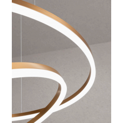Pakabinamas LED šviestuvas Orbit BRONZOS SPALVOS 2 dimeriuojamas TRIAC CCT kaina
