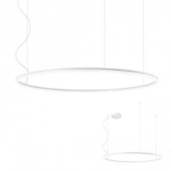 PAKABINAMAS LED šviestuvas ORBIT D120 BALTAS dimeriuojamas DALI CCT
