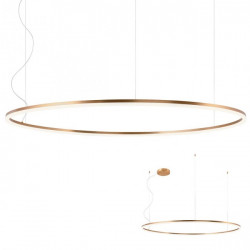 Pakabinamas LED šviestuvas ORBIT BRONZOS SPALVOS D150 dimeriuojamas TRIAC CCT