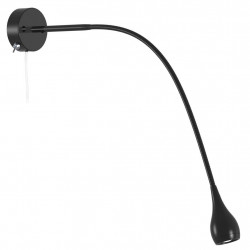 SIENINIS LED ŠVIESTUVAS DROP 2,5W JUODAS