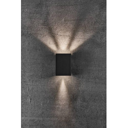 SIENINIS LED šviestuvas FOLD JUODAS 10 pigiau