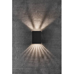 SIENINIS LED šviestuvas FOLD JUODAS 10 pristatymas