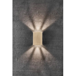 SIENINIS LED šviestuvas FOLD ŽALVARIO SPALVOS 10 skubiai