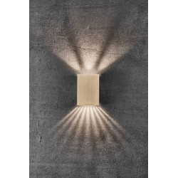 SIENINIS LED šviestuvas FOLD ŽALVARIO SPALVOS 10 kaina
