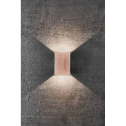 SIENINIS LED šviestuvas FOLD Copper 10 pristatymas