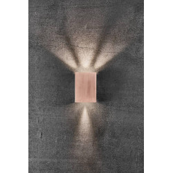 SIENINIS LED šviestuvas FOLD Copper 10 skubiai