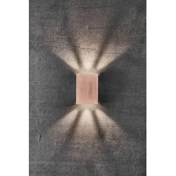 SIENINIS LED šviestuvas FOLD Copper 10 kaina
