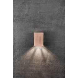 SIENINIS LED šviestuvas FOLD Copper 10 internetu