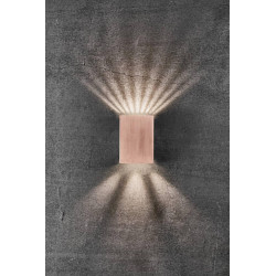 SIENINIS LED šviestuvas FOLD Copper 10 pristatymas