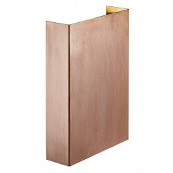 SIENINIS LED šviestuvas FOLD 15 Copper