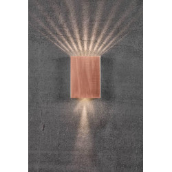 SIENINIS LED šviestuvas FOLD 15 Copper pigiau