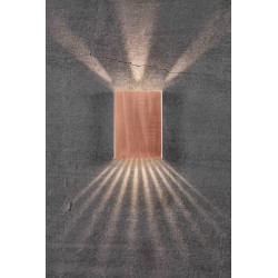 SIENINIS LED šviestuvas FOLD 15 Copper pristatymas