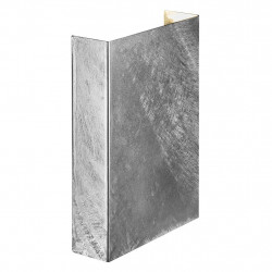 SIENINIS LED šviestuvas FOLD 15 Galvanized