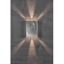 SIENINIS LED šviestuvas FOLD 15 Galvanized pristatymas