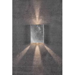 SIENINIS LED šviestuvas FOLD 15 Galvanized kaina