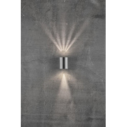 SIENINIS LED ŠVIESTUVAS CANTO 2 STAINLESS STEEL pigiau