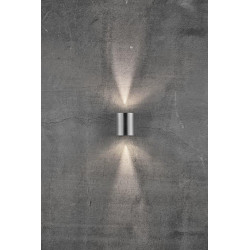 SIENINIS LED ŠVIESTUVAS CANTO 2 STAINLESS STEEL pristatymas