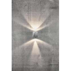 SIENINIS LED ŠVIESTUVAS CANTO KUBI 2 GALVANIZED atsiliepimai
