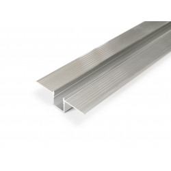 LED PROFILIS HIDE10 C4 PRIGLAISTOMAS, 1M, ALIUMINIS