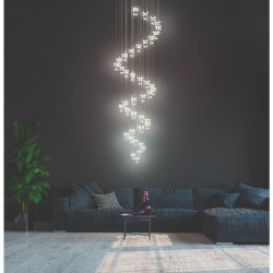 Pakabinamas LED šviestuvas Pianopoli Long Dimeriuojamas pristatymas