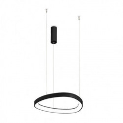 Pakabinamas LED šviestuvas GEMINI SP D42 JUODAS