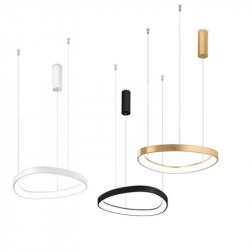Pakabinamas LED šviestuvas GEMINI SP D61 ŽALVARIO SPALVOS pigiau