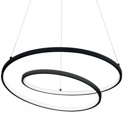 Pakabinamas LED šviestuvas OZ SP D60 JUODAS