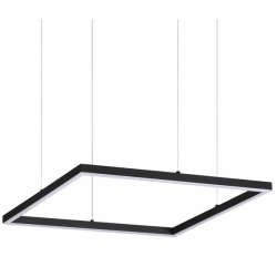 Pakabinamas LED šviestuvas ORACLE SLIM SQUARE 50 JUODAS