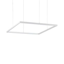 Pakabinamas LED šviestuvas ORACLE SLIM SQUARE 70 BALTAS